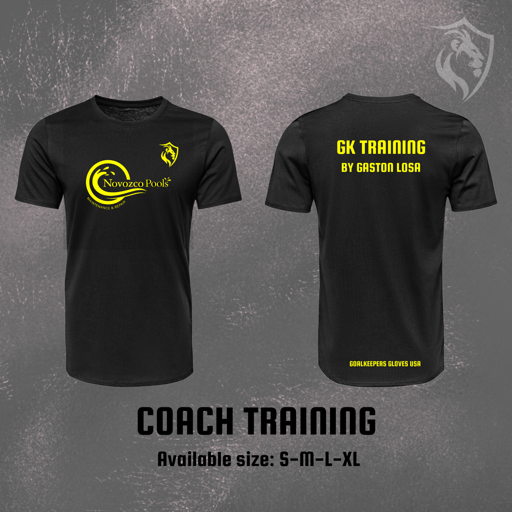 T-SHIRT NEON BLACK